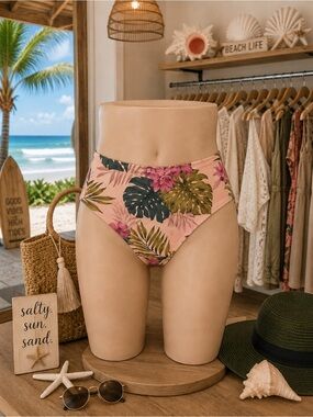 Kona Sol Floral Swim Bottoms